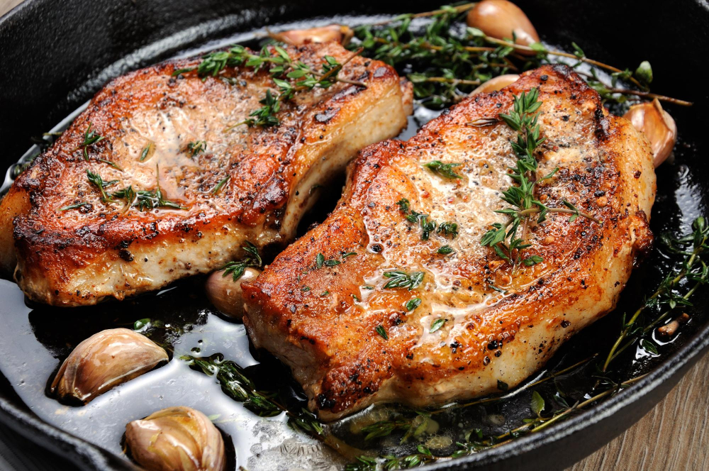Honey Garlic Pork Chops
