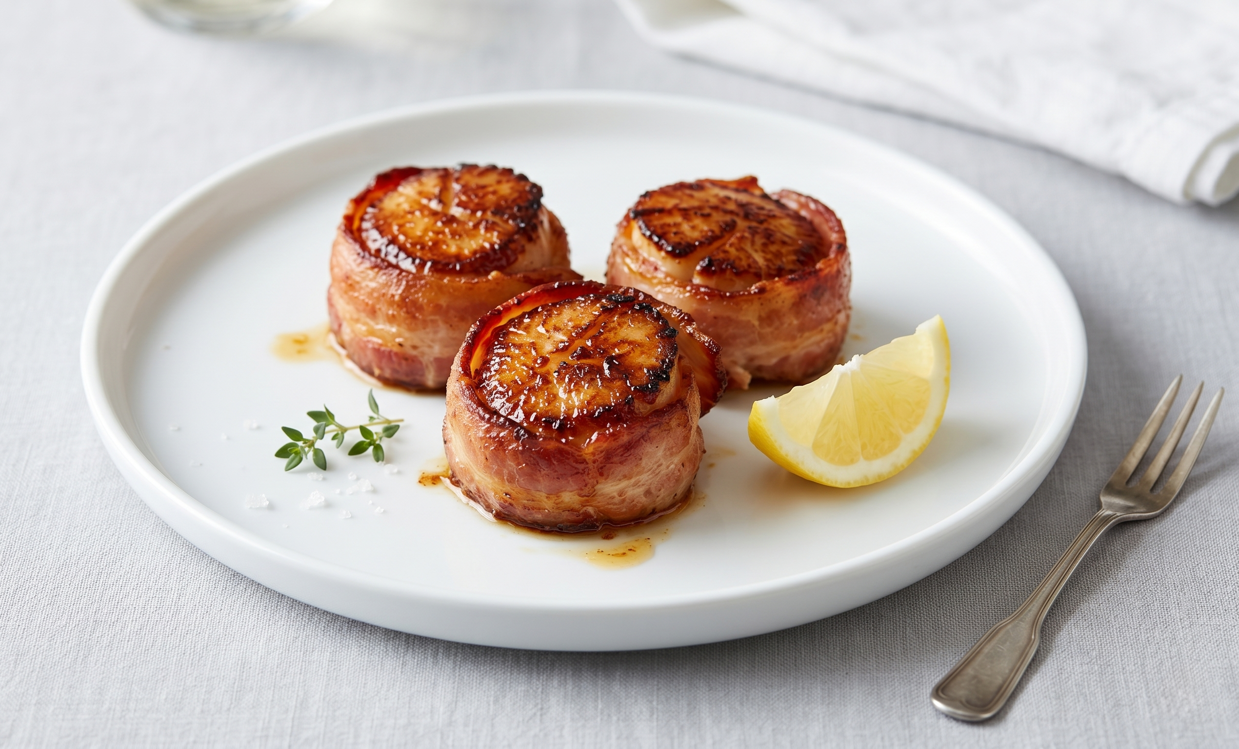 Bacon-Wrapped Scallops